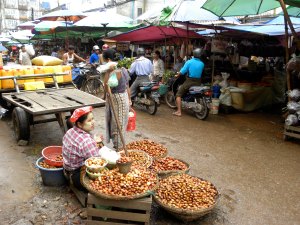 Betel Nut seller - Bago market