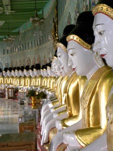 45 Buddha images of U Min Thonze - Sagaing