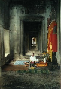 Female Monk - Angkor Wat