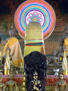 Foundation Pillar - Wat Si Muang, Vientiane